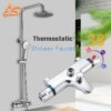 mitigeur douche ensemble de robinets thermostatiques pour salle de bain et douche