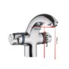 Mitigeur thermostatique lavabo – Robinet à température constante