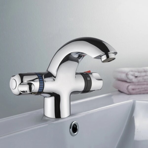 Mitigeur thermostatique lavabo – Robinet à température constante