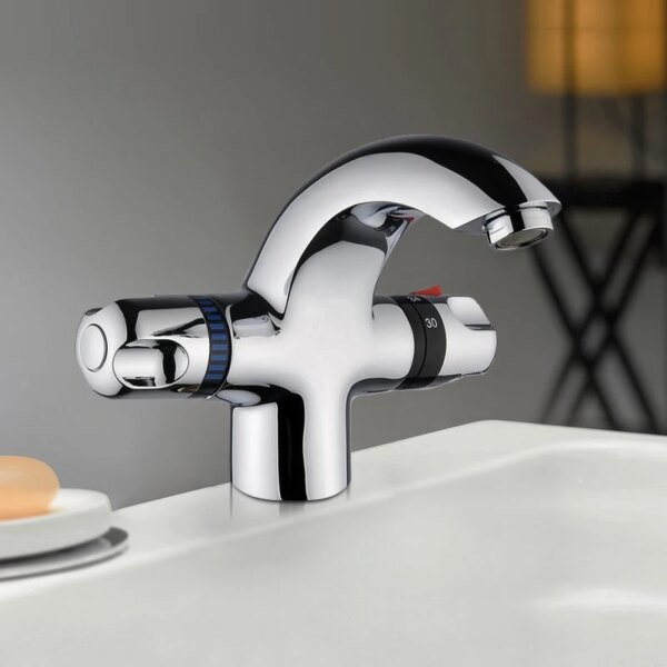 Mitigeur thermostatique lavabo – Robinet à température constante
