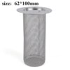 bonde lavabo Filtre de vidange de sol en acier inoxydable, panier à mailles, antirouille