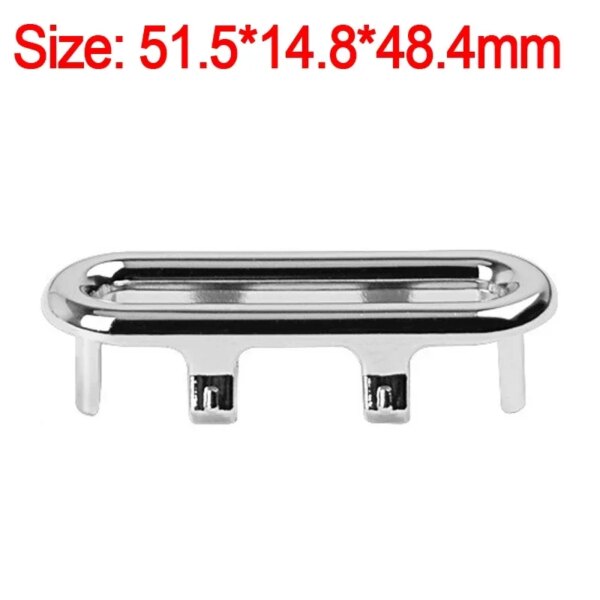 bonde lavabo Couvercle de trop-plein en plastique pour évier de cuisine, trou chromé de remplacement