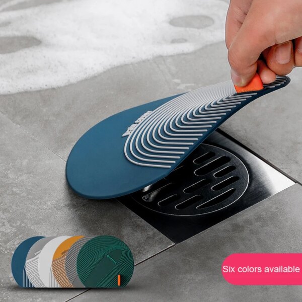 Bonde lavabo silicone anti-odeur universelle