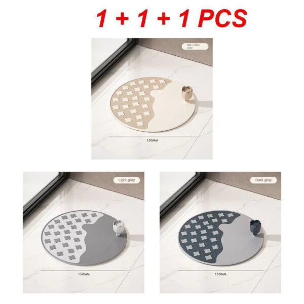 Bonde lavabo silicone anti-odeur universelle