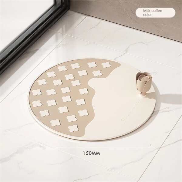 Bonde lavabo silicone anti-odeur universelle