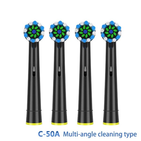 brosse a dent  Recharge pour têtes de brosse à dents électrique, 4 pièces/ensemble
