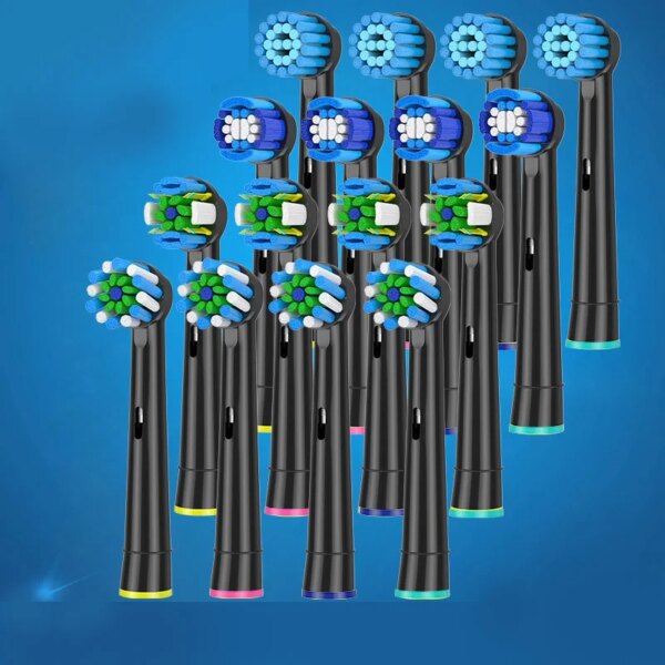 brosse a dent  Recharge pour têtes de brosse à dents électrique, 4 pièces/ensemble