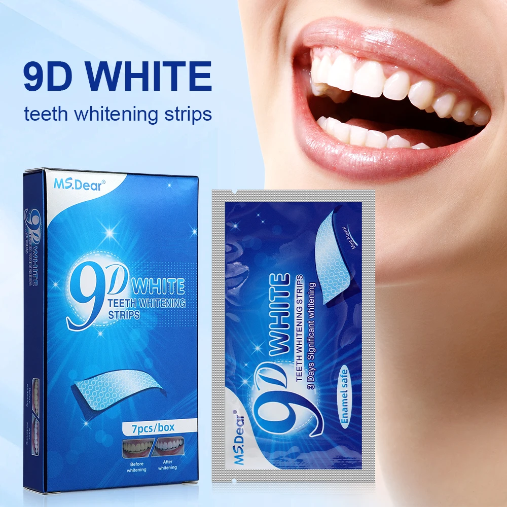 Bandes de Blanchiment Dentaire 9D – Soin Complet & - Crest 3d white chez blanchimo.fr