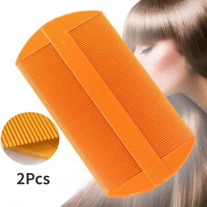 Peigne anti-poux double face