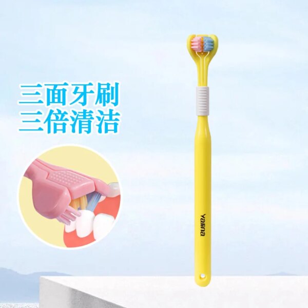 Brosse Dents 3 Faces Ultra Fine