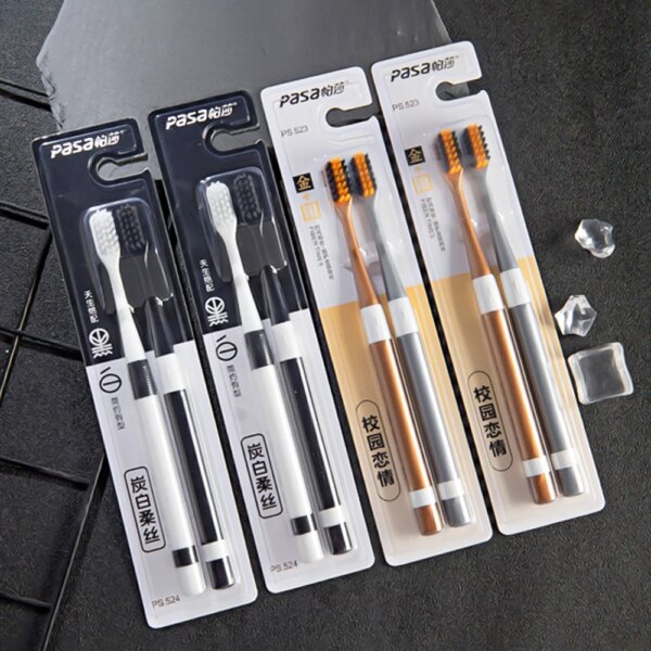 brosse a dent de luxe Ultra Fine et douce pour Couple adulte