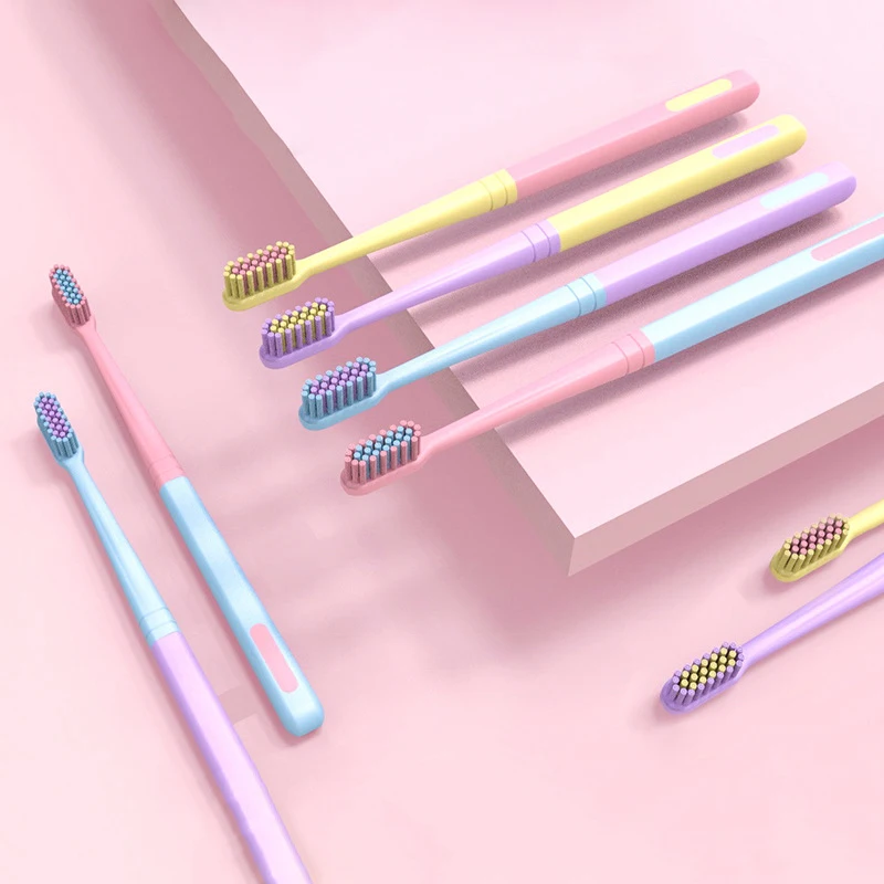 Brosse à Dents Enfant Macaron – Ultra Douce - Brosse a Dent Adulte chez blanchimo.fr