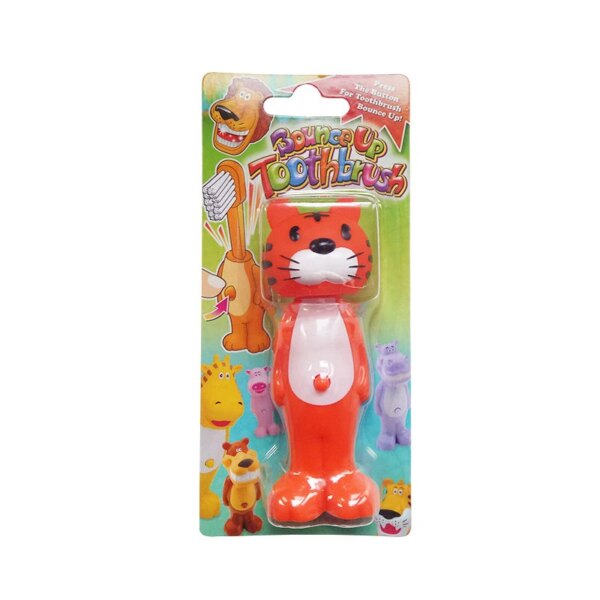 Brosse à dents rétractable pour enfants, en forme d'animal, poils souples, soins d'hygiène buccale