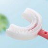 Brosse à dents en forme de U pour enfants, 2 pièces, Instrument de brossage des dents pour bébés, nettoyage Oral, outils de brossage des dents