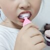Brosse à dents pour bébé de 2 à 12 ans, brosse de nettoyage des dents pour enfants brosse à dents en Silicone souple de qualité alimentaire en forme de U brosse à dents pour nouveau-né