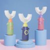 Brosse à dents pour enfants en forme de U à 360 °, soins des dents pour le nettoyage des dents, brosse à dents pour enfants, brosse à dents pour bébé, soins dentaires