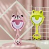 Brosse à dents en forme de U pour enfants de 2 à 12 ans, brosse à dents avec support en Silicone, pour nettoyage