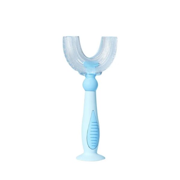 Brosse à Dents Bébé en Forme U – Silicone Alimentaire