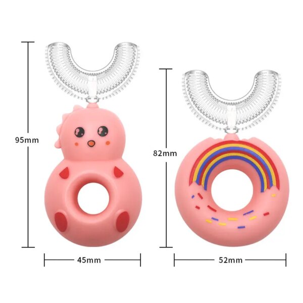 4189-d9ff03.jpg Brosse à dents en forme de U pour enfants, en Silicone souple, nettoyage buccal, santé, 2022 °, 360