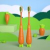 Brosse à Dents Enfant Carotte – Ultra Fine & Ludique