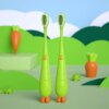 Brosse à Dents Enfant Carotte – Ultra Fine & Ludique