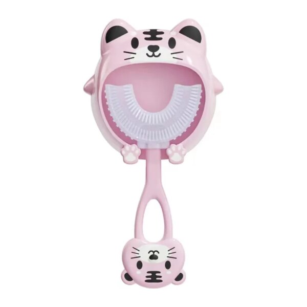 Brosse à dents de nettoyage en forme de U pour enfants