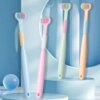 Brosse à dents créative à trois faces, poils Ultra doux, pour enfants, soins buccaux, sécurité dentaire, nettoyant pour la santé buccale