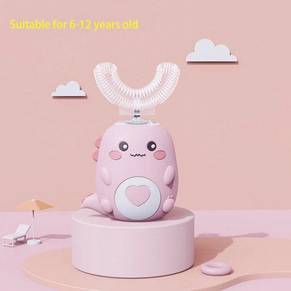 4352-dbf0a0.jpg Brosse à Dents Électrique Enfant en Forme U – Silicone Alimentaire