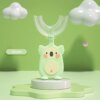 Brosse à dents en forme de U pour enfants, pour un nettoyage en profondeur à 360 °, blanchiment, Massage, brosse à dents de modélisation de Type U pour enfants