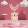 Brosse à dents en forme de U pour enfants, pour un nettoyage en profondeur à 360 °, blanchiment, Massage, brosse à dents de modélisation de Type U pour enfants