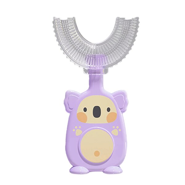 Brosse à dents en forme de U pour enfants, pour un nettoyage en profondeur à 360 °, blanchiment, Massage, brosse à dents de modélisation de Type U pour enfants