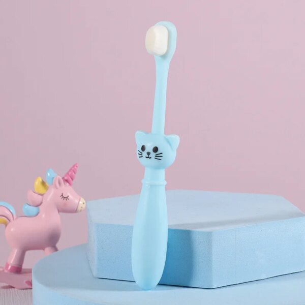 Brosse à Dents Enfant Chat – Poils Ultra Doux