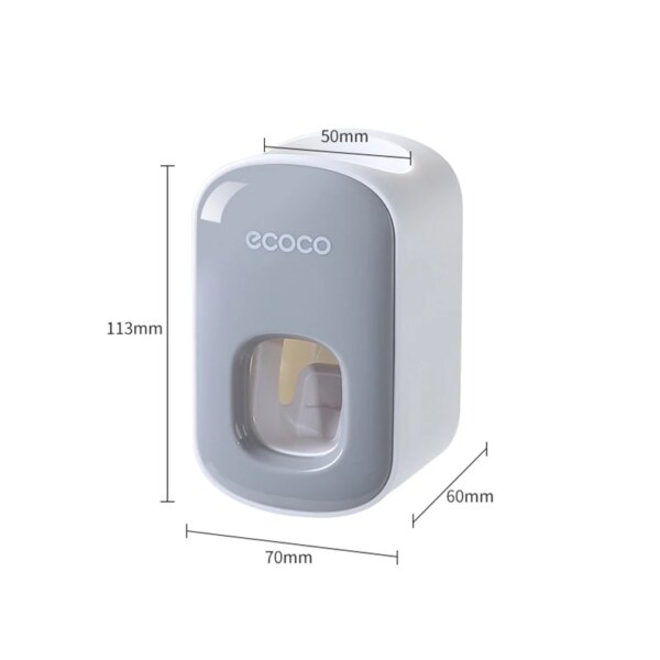 distributeur de dentifrice automatique de dentifrice avec fixation murale