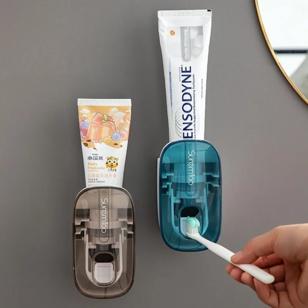 distributeur de dentifrice automatique, accessoires de salle de bains