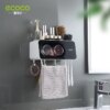 Distributeur de dentifrice automatique mural – Accessoire de salle de bain