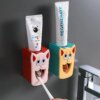 distributeur dentifrice automatique en forme de dessin animé