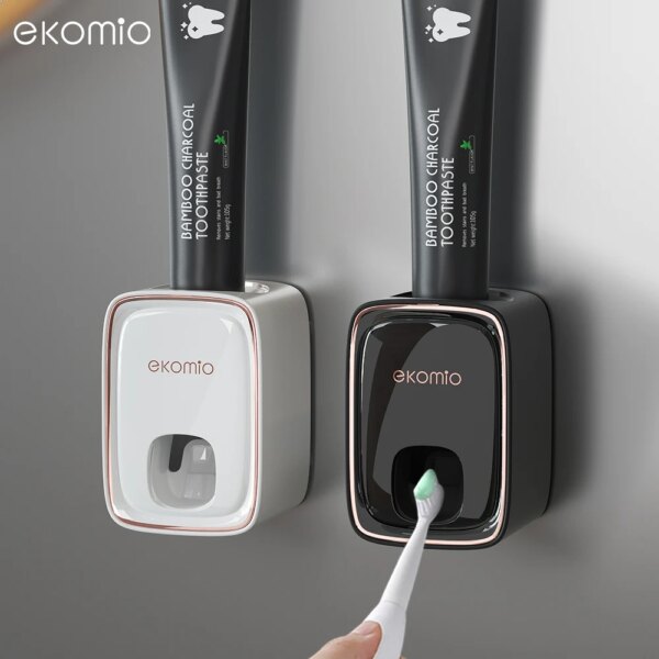 distributeur de dentifrice mural, presse-dentifrice anti-poussière