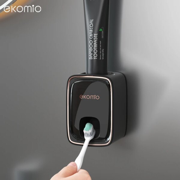 distributeur de dentifrice mural, presse-dentifrice anti-poussière