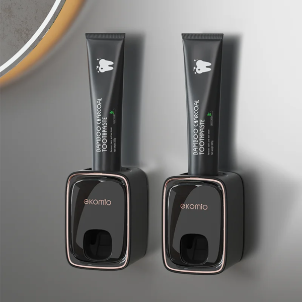 distributeur de dentifrice mural, presse-dentifrice anti-poussière