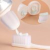 Distributeur de pâte à dents en forme de fleur, 1 pièce, capuchon de dentifrice en Silicone à fermeture automatique