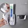 distributeur dentifrice, ensemble de porte-brosses à dents