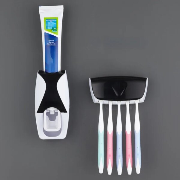 distributeur dentifrice, ensemble de porte-brosses à dents