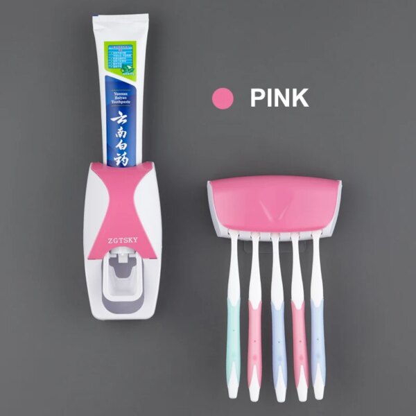 distributeur dentifrice, ensemble de porte-brosses à dents