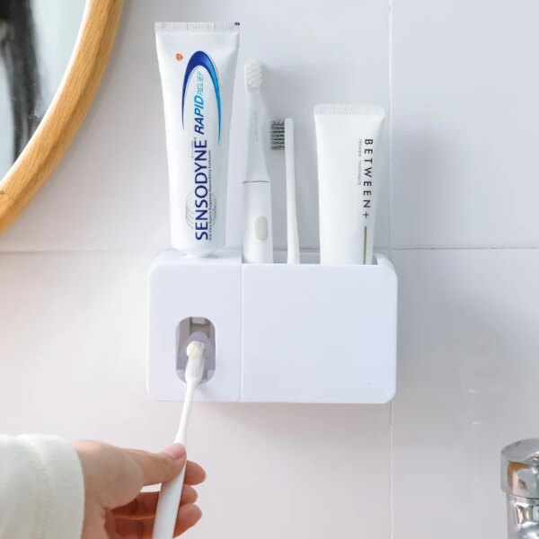 distributeur dentifrice mural automatique de dentifrice