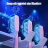 distributeur de dentifrice électrique, supports de stérilisation UV pour brosses à dents