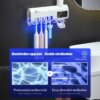 distributeur de dentifrice électrique, supports de stérilisation UV pour brosses à dents