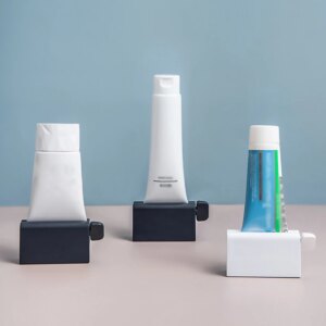 Presse-Dentifrice Rotatif ABS – Distributeur Économique