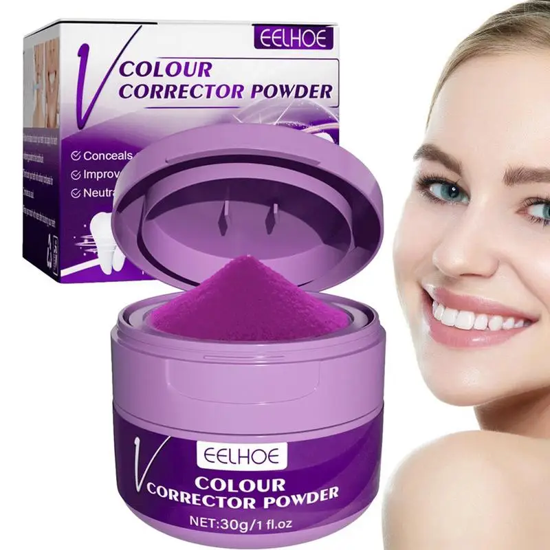 Poudre Dentaire V34 Anti-Taches – Correcteur de Co