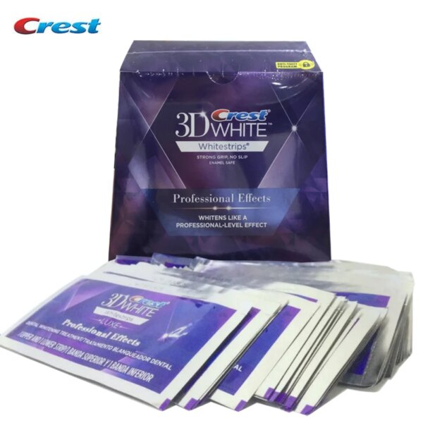 crest 3d white Bandes de blanchiment des dents 3D