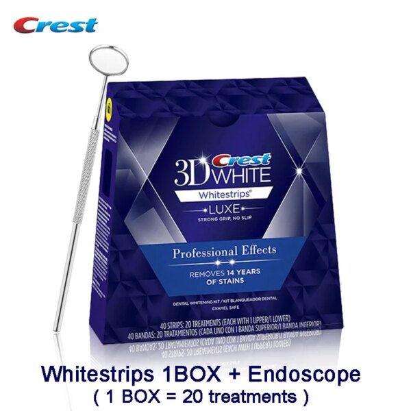 Crest 3d white LUXE effet professionnel hygiène bucco-dentaire